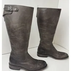 Frye Shoes Frye Jayden Buckle Back Zip Womens Tall Riding